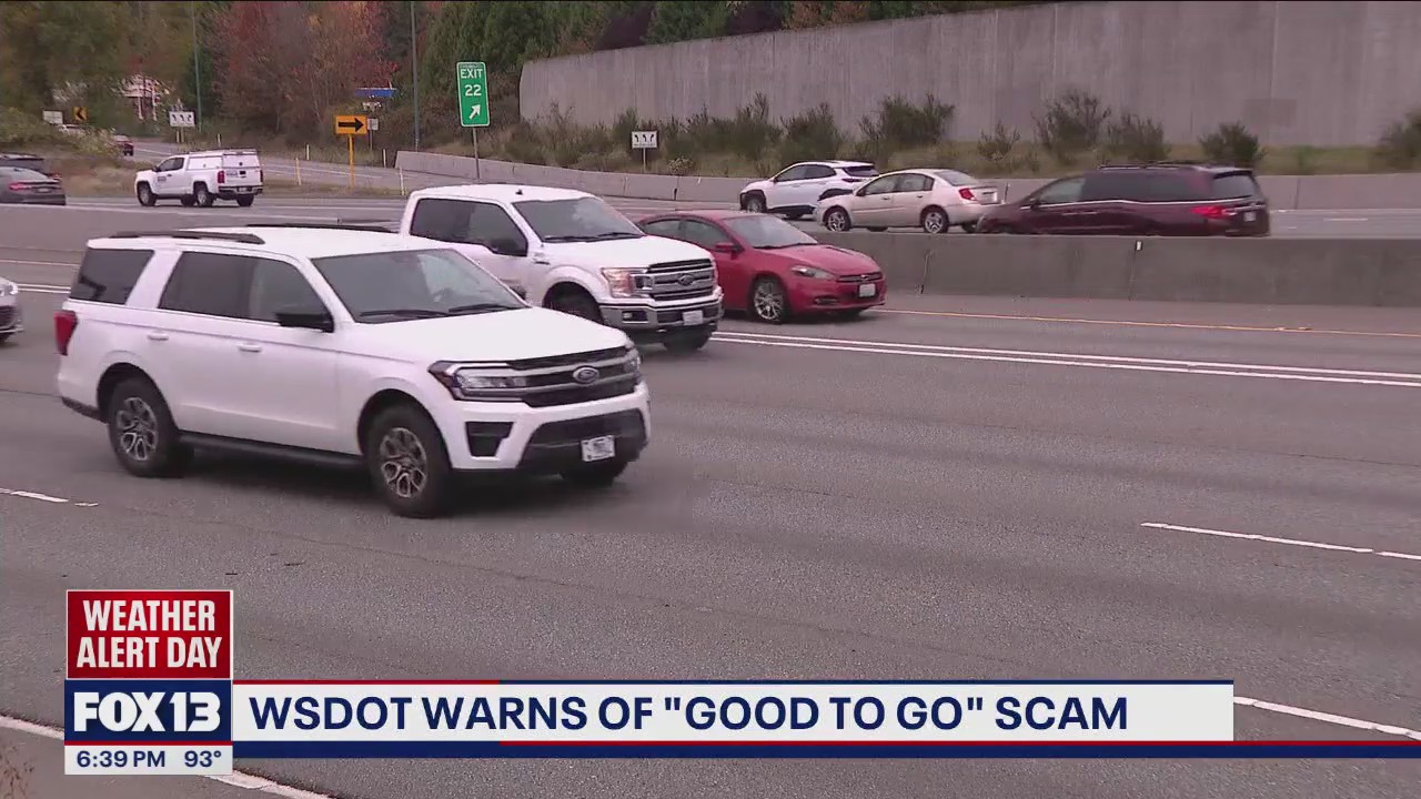 WSDOT warns of ?Good To Go!? scam