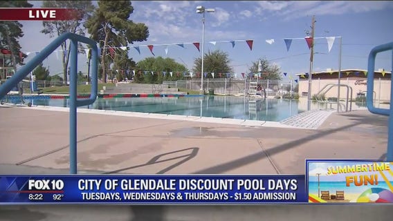 Cory's Corner: City of Glendale discount pool days