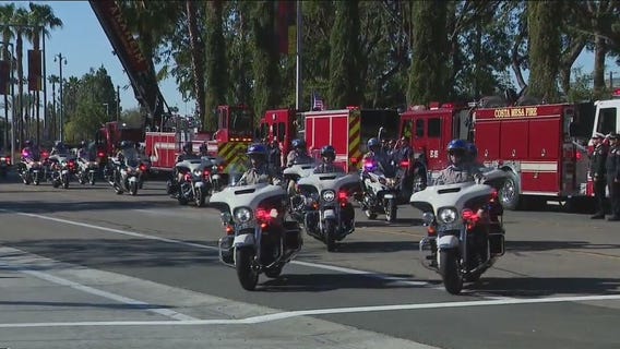 Memorial Service held for fallen HBPD Officer Nicholas Vella
