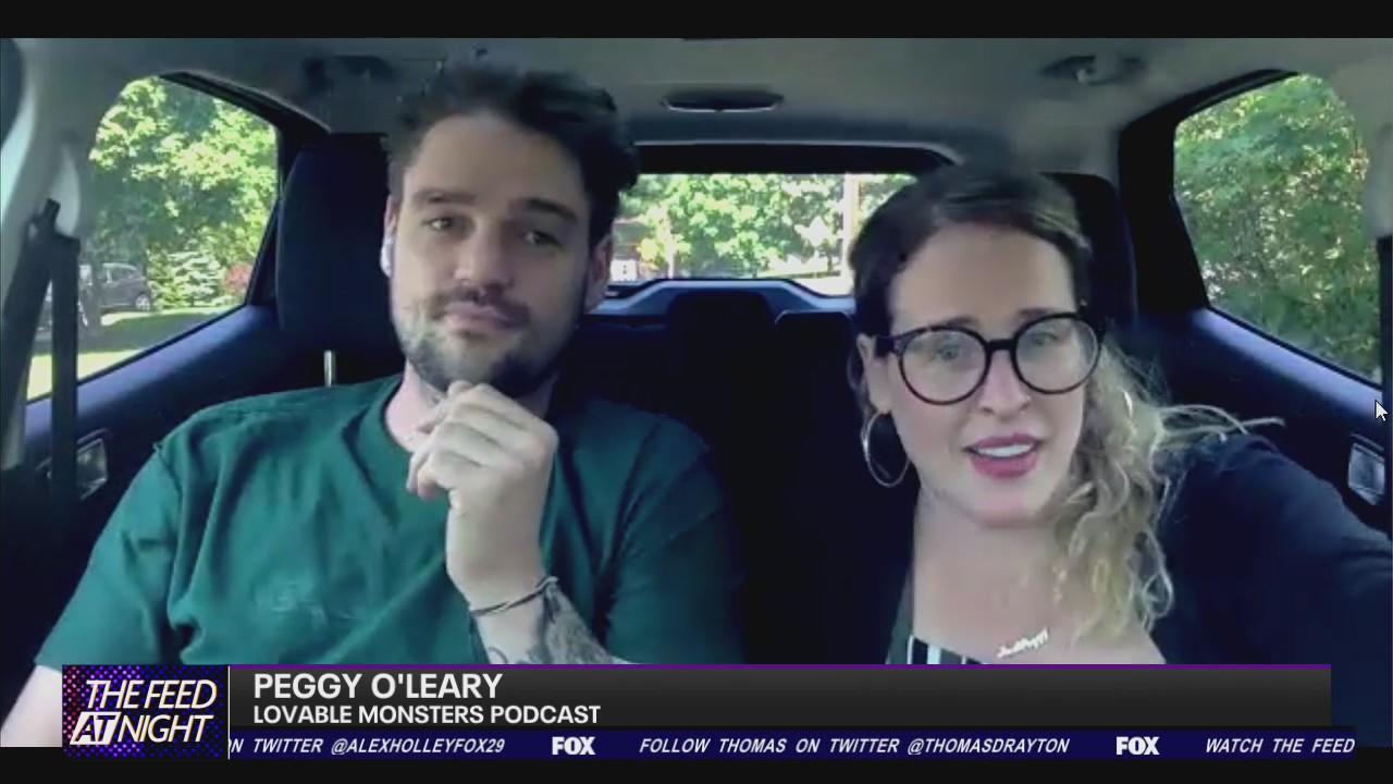 Ryan and Peggy from the  Lovable Monsters podcast talk pandemic life on The Feed AT Night