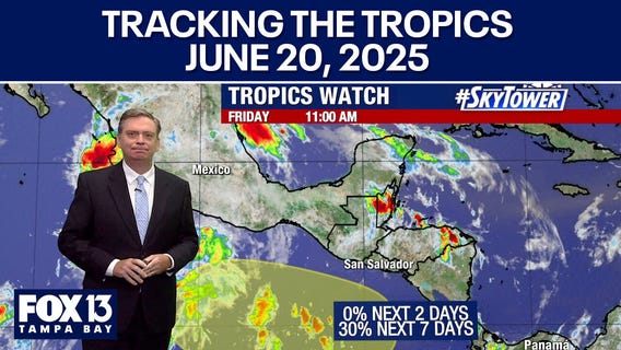 Tracking the Tropics: June 20, 2025