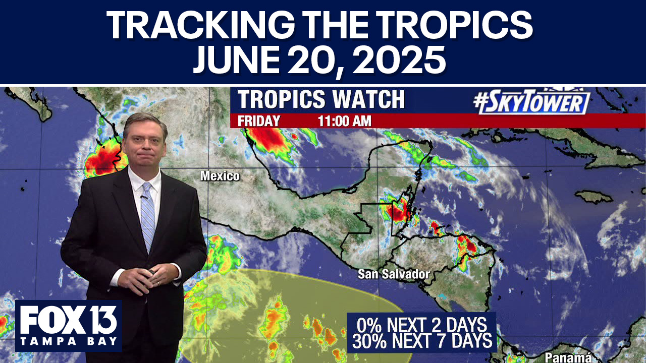 Tracking the Tropics: June 20, 2025