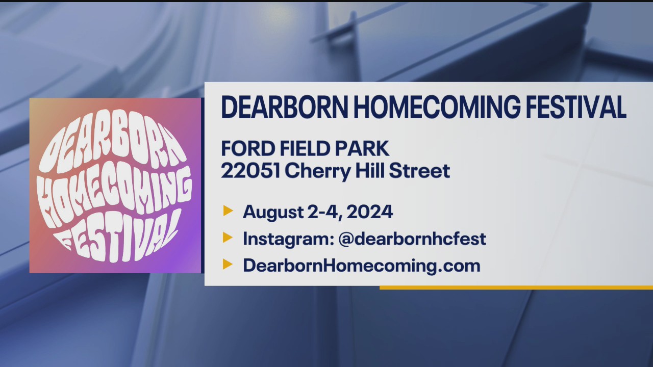 Dearborn Homecoming this Weekend at Ford Field Park