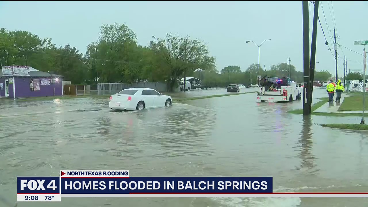 Flooding forces Balch Springs residents to evacuate their homes | FOX 4 ...