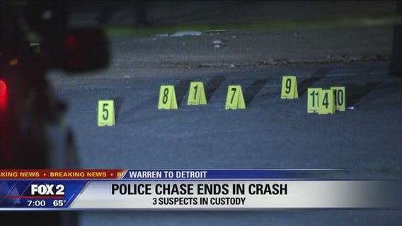 3 men arrested after string of break-ins in Warren