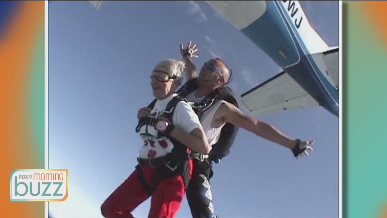 96-year-old Minnesota daredevil breaks record, yet again