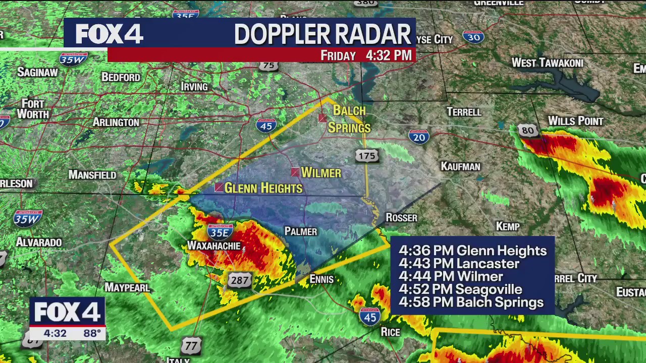 Dallas weather: May 24 - 4:30 p.m. Update