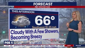 DC weather: Cloudy, showers Thursday with highs in the upper-60s