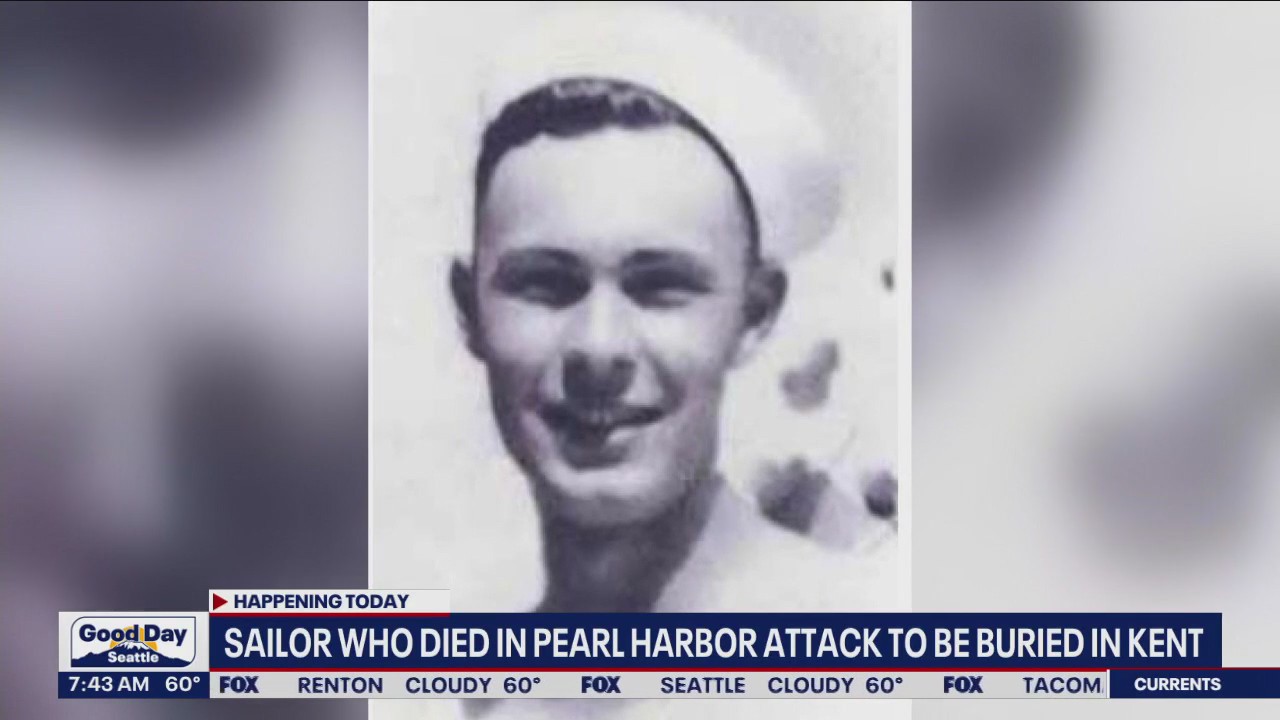 Sailor who died in Pearl Harbor buried in Kent