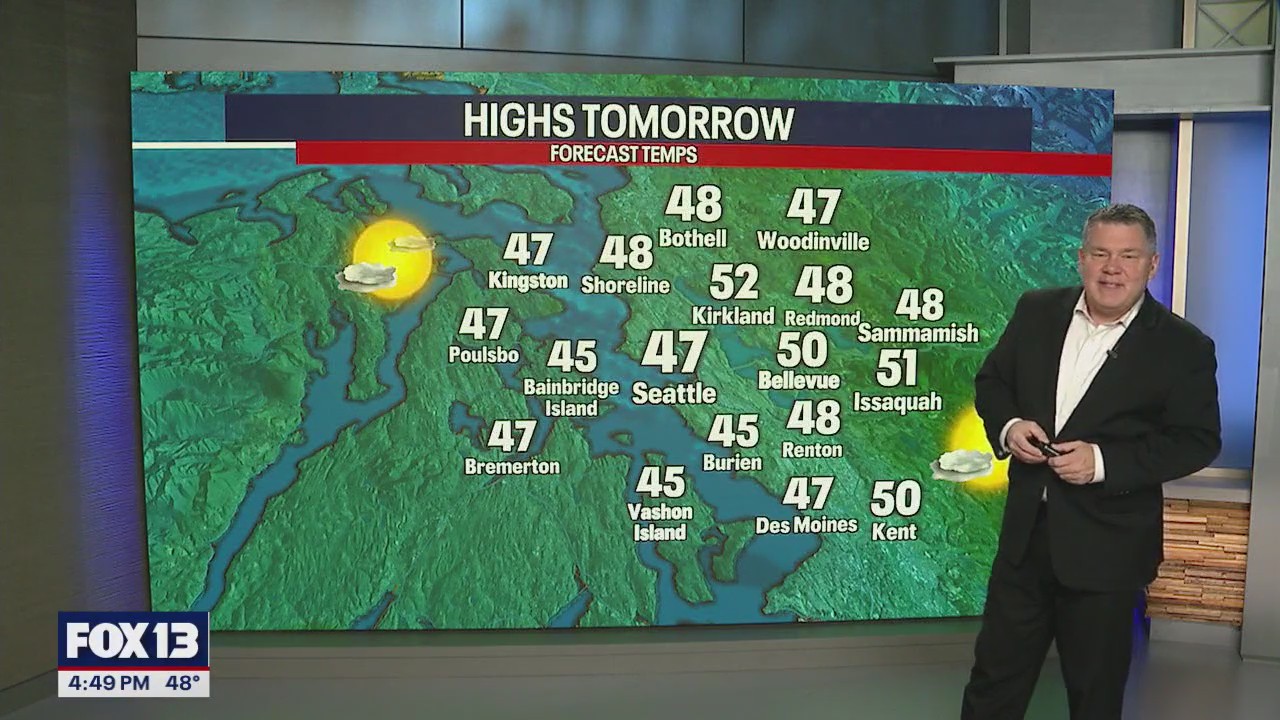 Seattle weather: Mix of clouds Thursday