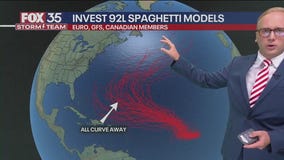 Invest 92L: Latest on disturbance in the Atlantic