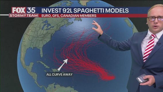 Invest 92L: Latest on disturbance in the Atlantic