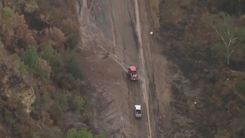 Storms bringing more problems to areas hit by fires