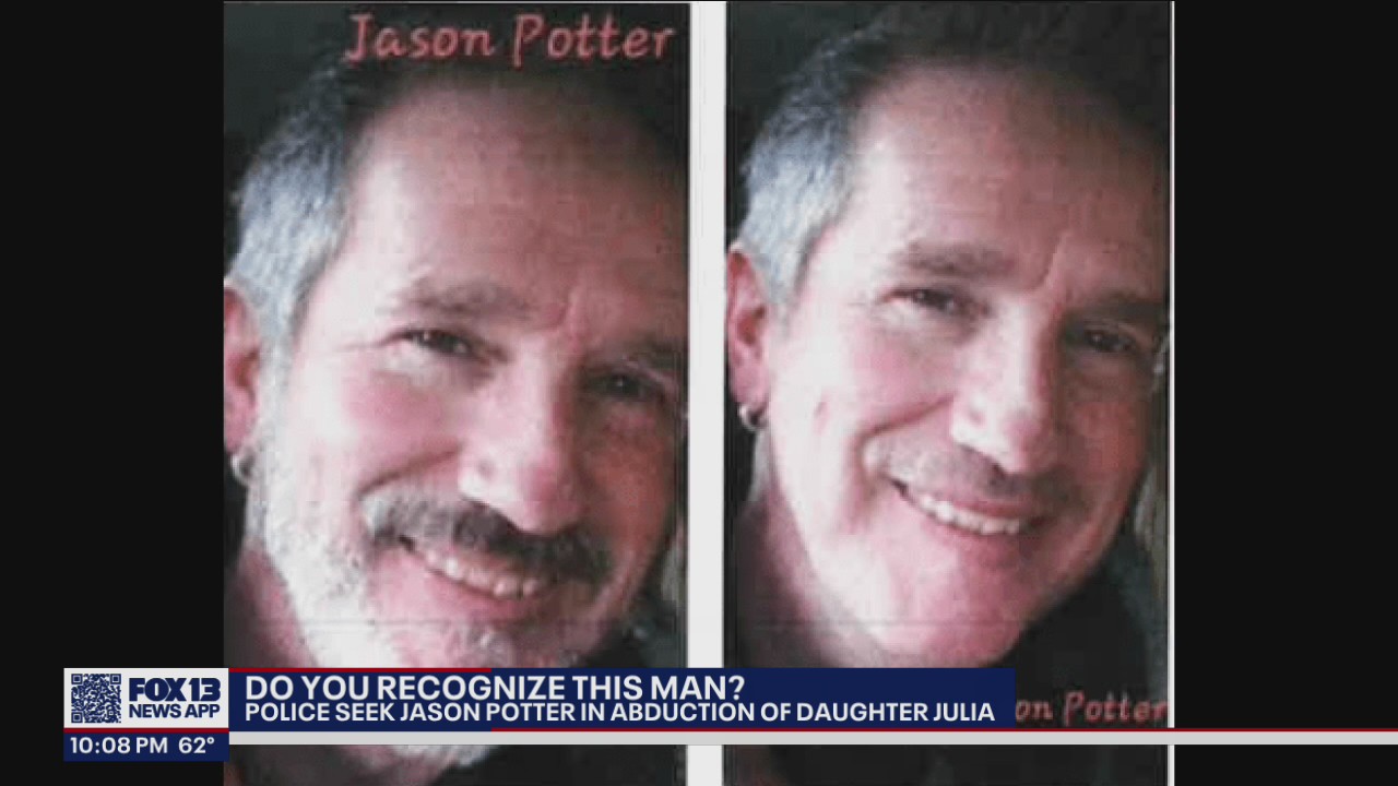 Police release age-progression photos of missing girl, father who ...