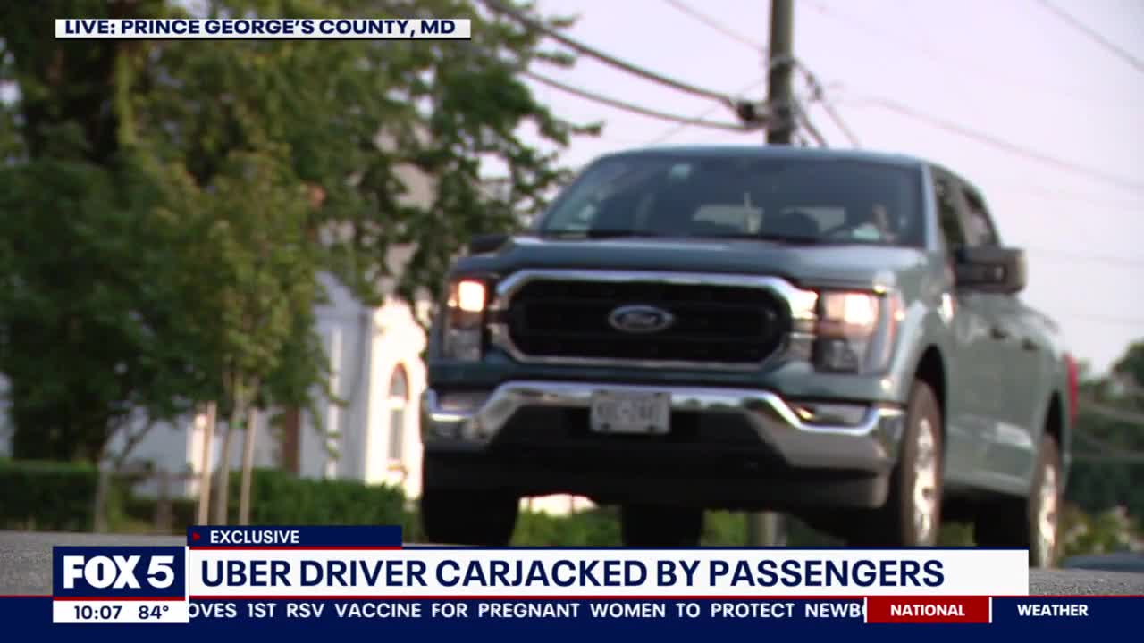 Uber driver carjacked by passengers in Prince George's County | FOX 5 DC