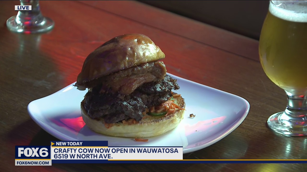 Pairing burgers and beer at Crafty Cow