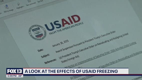 These are the effects of President Trump's effort to shut down USAID