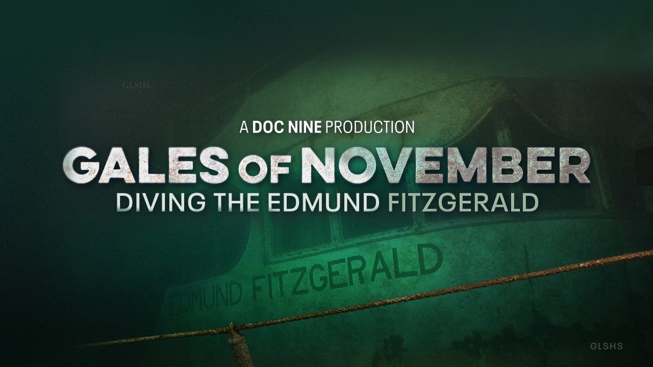 'Gales of November: Diving the Edmund Fitzgerald' [TRAILER]
