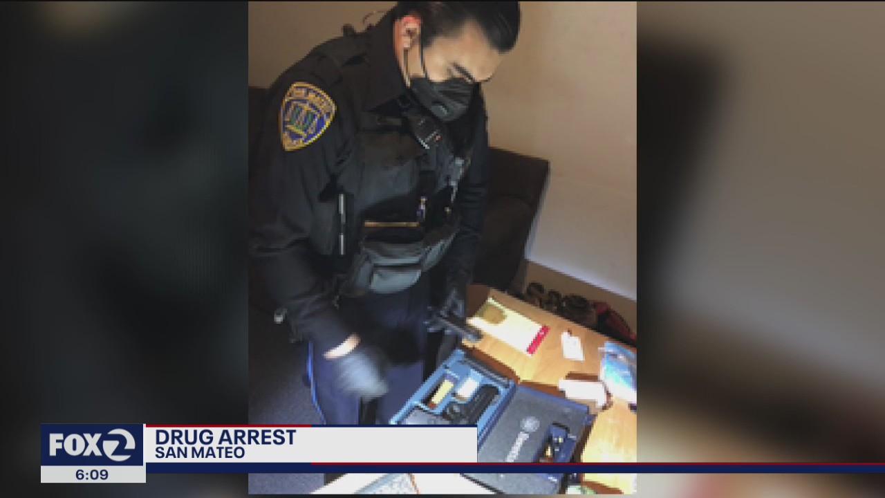 2 pounds of cocaine found during San Mateo traffic stop