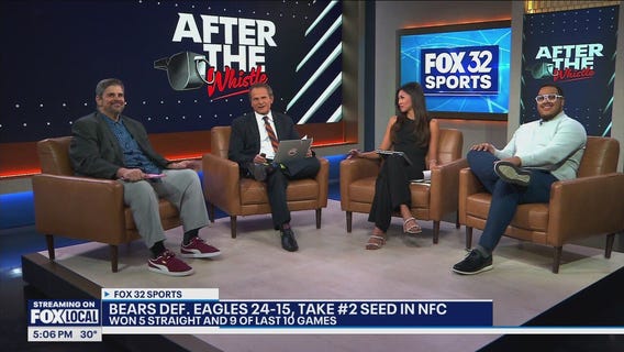 Reacting to the Bears' 24-15 win over the Eagles | After the Whistle