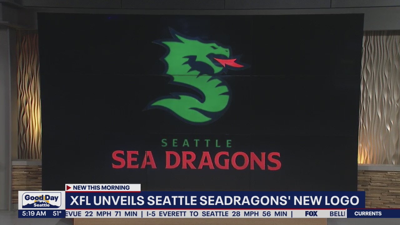 XFL unveils Seattle Sea Dragons new logo