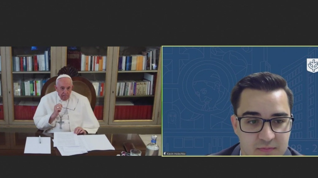 'Magical moment': DePaul students speak with Pope Francis