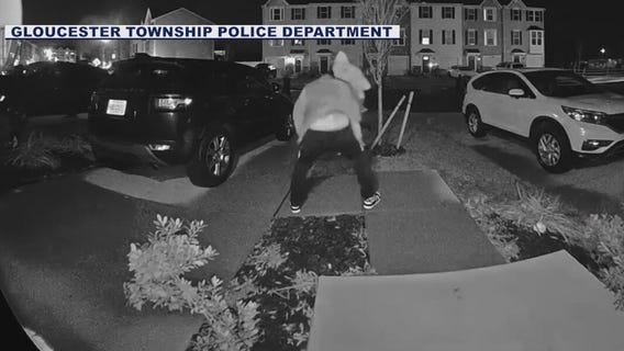 Porch pirate caught twerking while stealing on camera