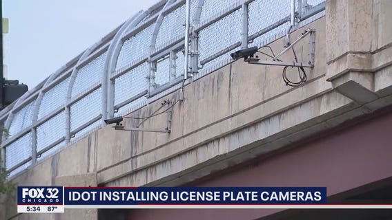 IDOT installing license plate cameras