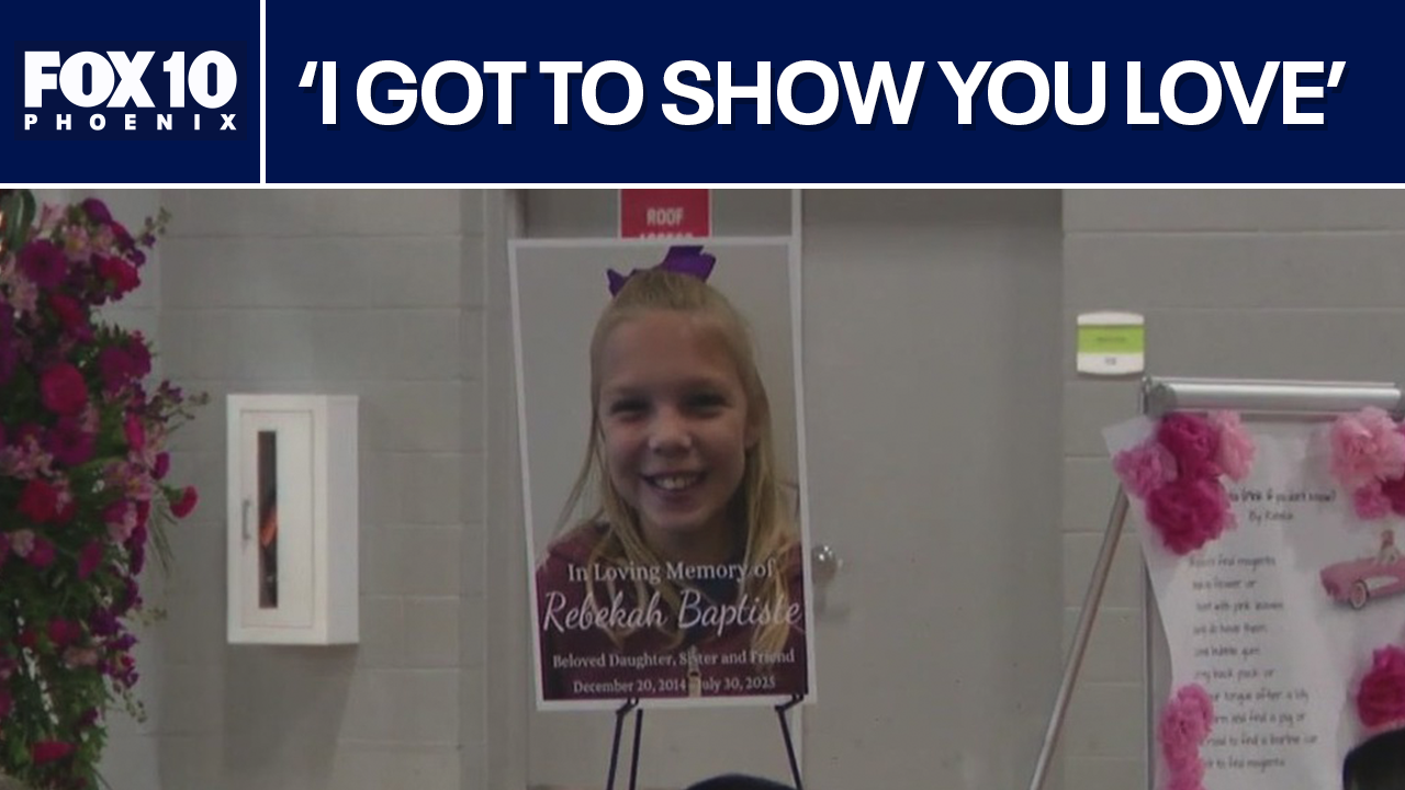 Rebekah Baptiste honored in a magenta-filled celebration of her life