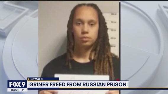 WNBA star Brittney Griner freed from Russian prison