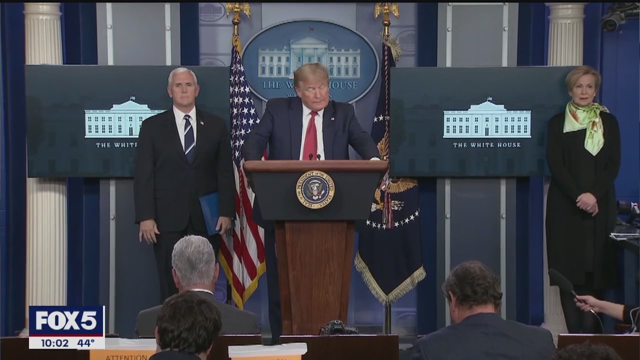 Trump unveils three-phase guidlines for reopening U.S.