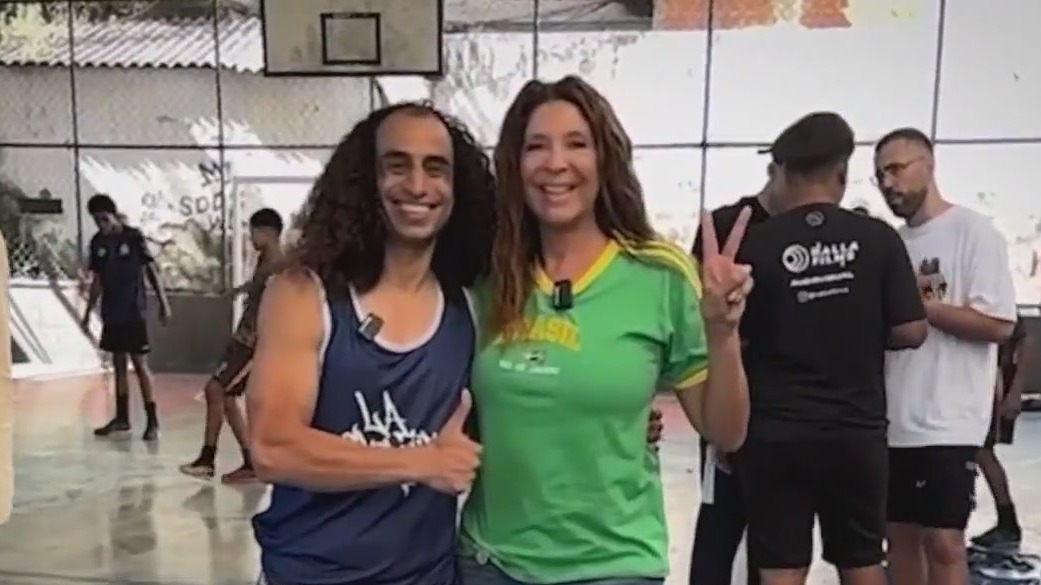 LA soccer program visits kids in Brazil