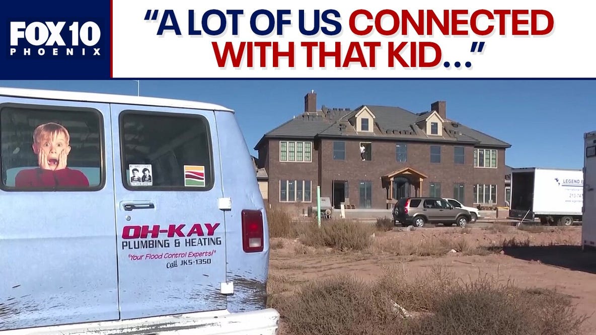 Man builds 'Home Alone' lookalike house in Utah