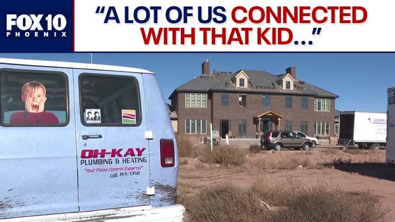 Man builds 'Home Alone' lookalike house in Utah