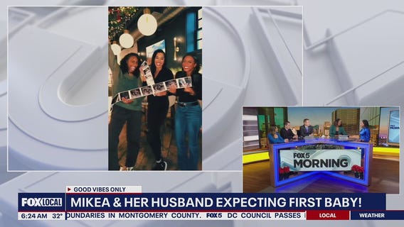 Mikea and husband expecting first baby!