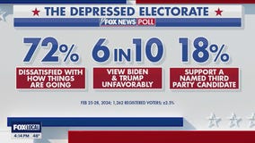 Majority of Americans not in favor of Biden or Trump, poll shows