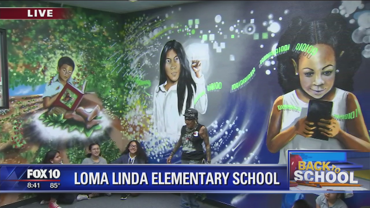Back to school: Loma Linda Elementary School