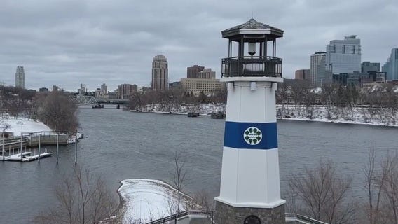 Before and after: MN's first snow storm of the season