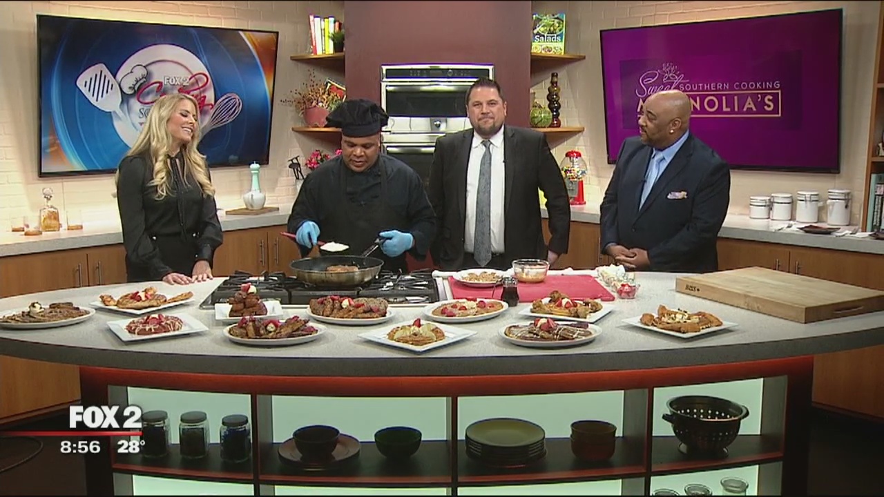 New pecan encrusted French toast at Sweet Magnolia's