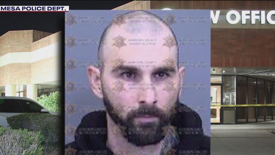 13-year-old allegedly drives into Mesa building, father arrested