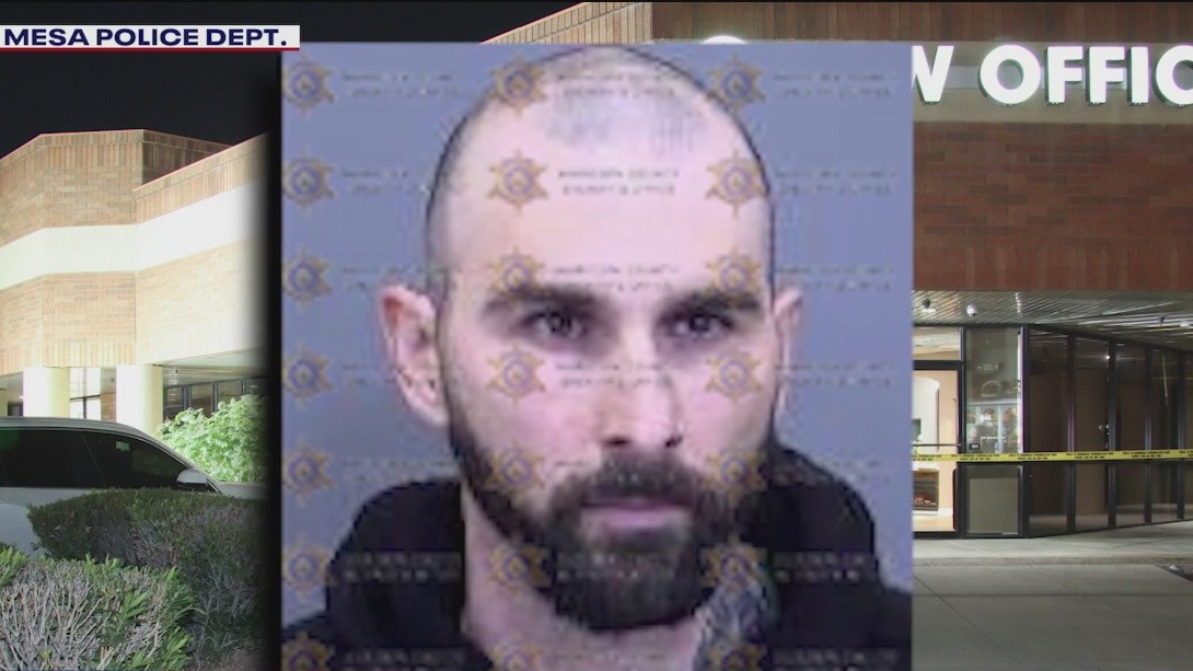 13-year-old allegedly drives into Mesa building, father arrested