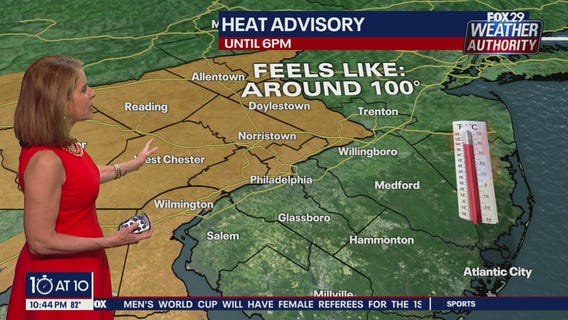 Weather Authority: 10 p.m. Saturday forecast