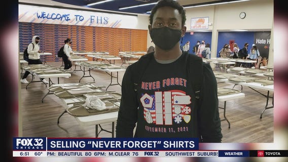 Fenton High School, Chicago Bears honor 9/11 victims