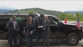 Vice President Harris steps in for Biden at Peace Summit