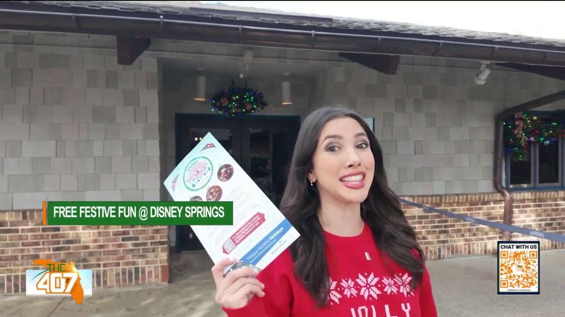 Free holiday stroll at Disney Springs