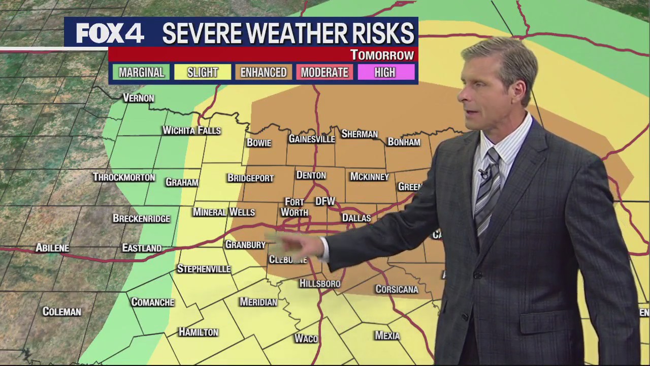 Dallas Weather: March 15 overnight forecast