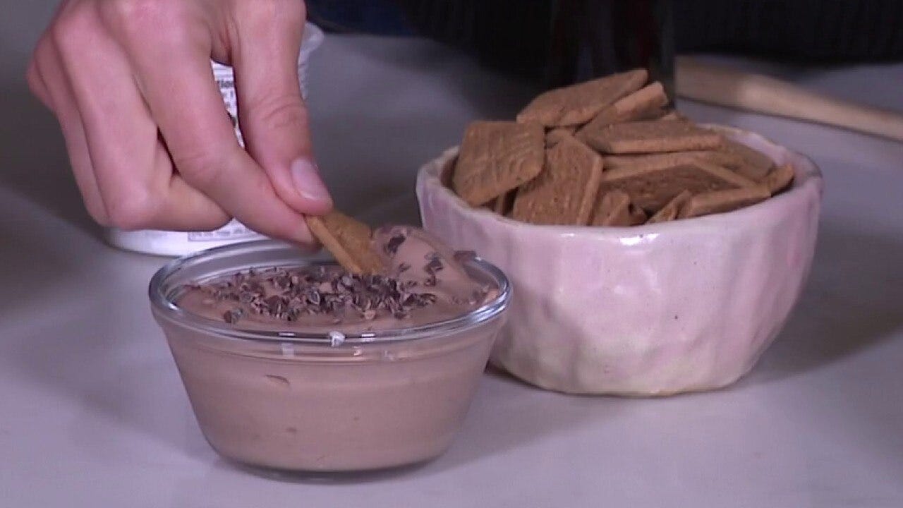 Peppermint mocha dip recipe: Tierra's Texas