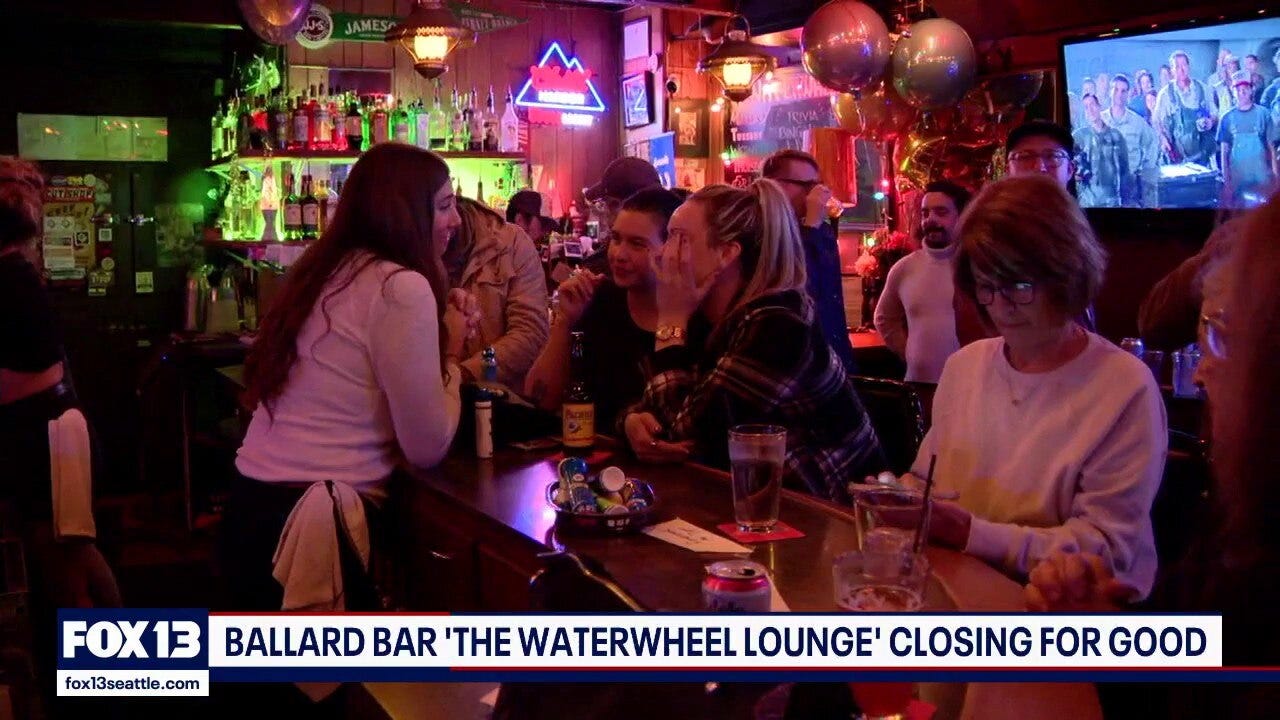 Beloved Ballard bar "The Waterwheel Lounge" closing for good