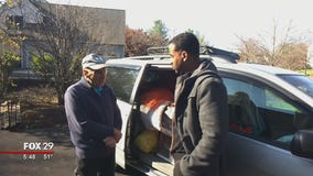 Woman steps up to help man living in van in Chester County