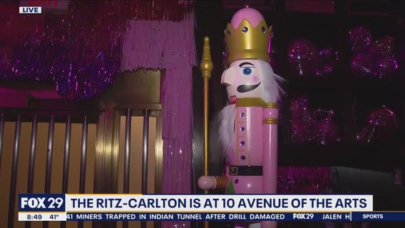 Ritz-Carlton in Center City goes pink for the holidays